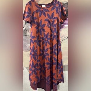 Lularoe Carly dress sz XS